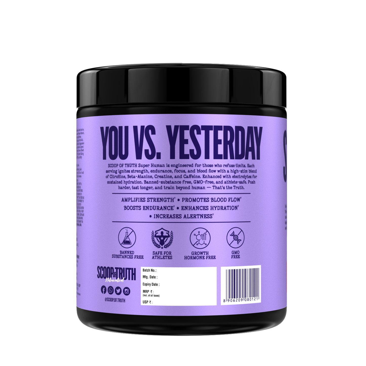 SUPERHUMAN - PRE WORKOUT